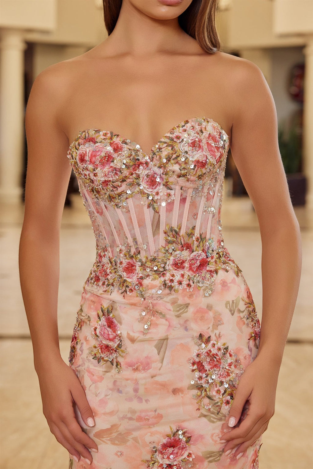 Majestic Sophisticated Tulle Sweetheart Elegant Evening Gown NXY1801