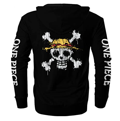 One Piece Special Emblem Graffiti Art Hoodie Style 2